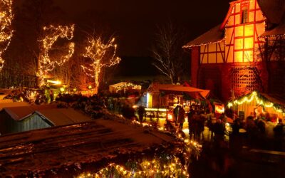 Romantischer Weihnachtsmarkt auf Gut Wolfgangshof